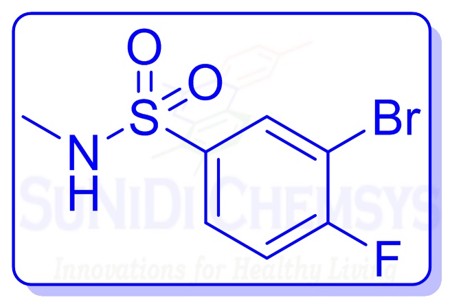 Picture of 3-Bromo-4-fluoro-N-methylbenzenesulfonamide