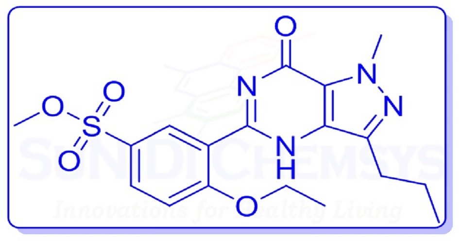 Picture of Sildenafil Methyl sulfonate ester Imp.