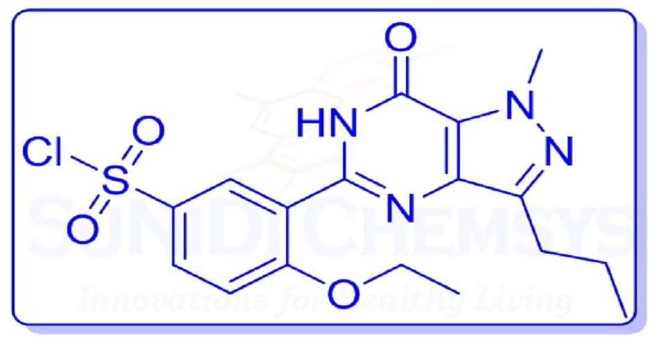 Picture of Sildenafil chlorosulfone Impurity